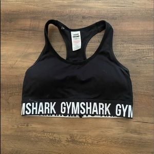 Black Gymshark Sports Bra